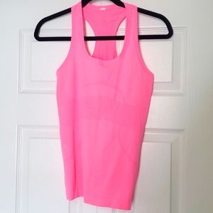 Lululemon, pink, small racerback workout tank